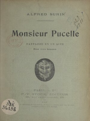 cover image of Monsieur Pucelle